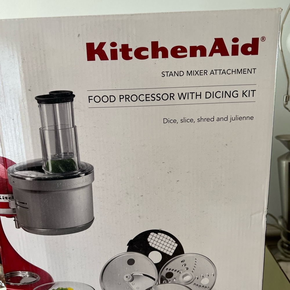KitchenAid ® Stand Mixer Food Processor Attachment with Dicing Kit